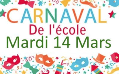 Carnaval à l’école